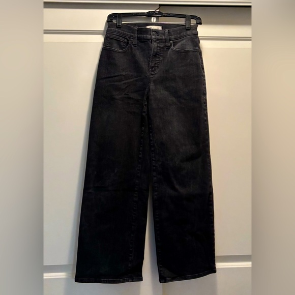Madewell The Perfect Wide-Leg Jean, size 26P (Petite) - Picture 1 of 16